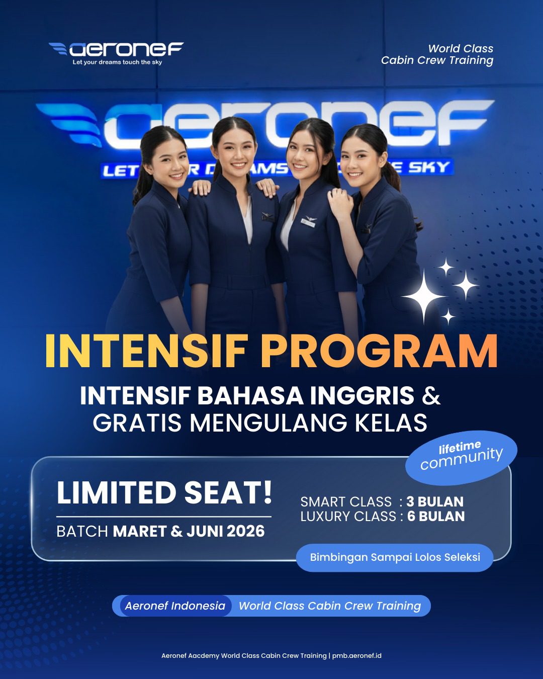 Program Intensif Sekolah Pramugari Jawa Timur