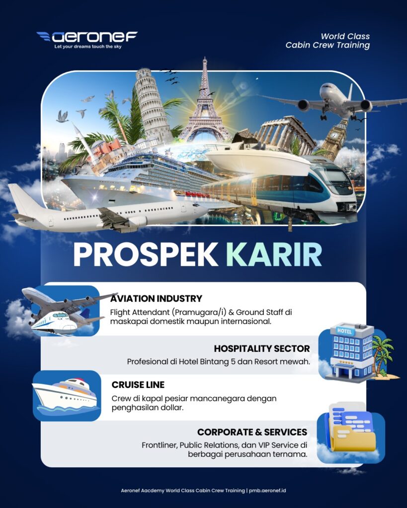 Prospek Karir Sekolah Pramugari Jawa Timur