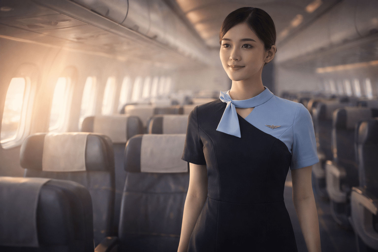 daily routin as pramugari